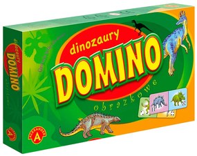 KIK ALEXANDER dinosaurie domino vzdelávacia hra 4+