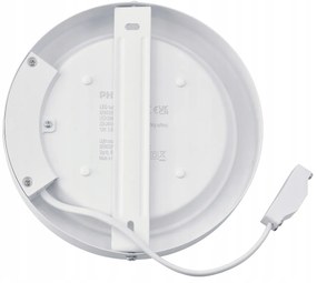 LED okrúhle vstavané svietidlo Philips - 12W 1200lm 4000K - biela lampa