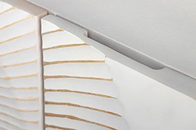 Dizajnová komoda Venetia 140 cm biele mango