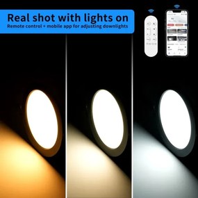 Immax NEO 07295L - LED stmievateľné podhľadové svietidlo DOWN LED/36W/230V Wi-Fi, Tuya  priemer 23 cm, biele