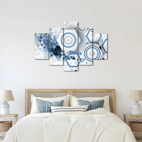 Obraz - Geometrická abstrakcia (150x105 cm)