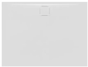 Sprchová vanička obdĺžniková SAT Vision 100x80 cm liaty mramor SATSVVI10080B, 1 ks