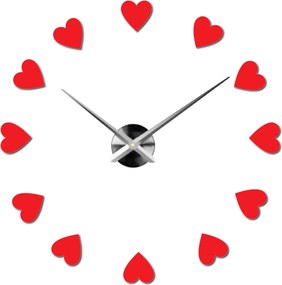SENTOP | Veľké nástenné hodiny s motívom srdca I SENTOP 12S051 Wall clock HEU- analógové