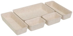 Látkové organizéry do zásuvky v súprave 5 ks – Casa Selección