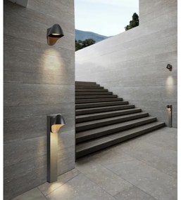 Azzardo AZ2184 - Vonkajšie nástenné svietidlo MATERA 1xGU10/35W/230V IP54