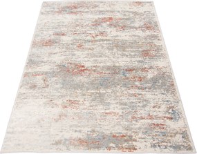 TA Koberec G509C WHITE/SALMON PORTLAND HIK Biely Obdĺžnikový Rozmer: 80x150 cm