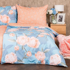 4Home Bavlnené obliečky Peony Dream, 140 x 220 cm, 70 x 90 cm
