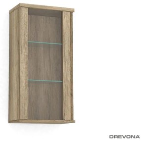 Drevona, Závesná skrinka, REA AMY 24, dub canyon