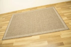 Protišmykový koberec Scandigel 5725/UT61 hnedý / béžový