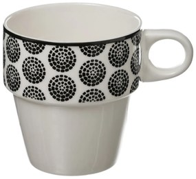 Porcelánový hrnček so stojanom Bohemia 260 ml sada 4ks