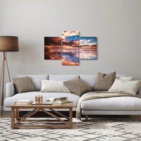 Obraz - Večerná pláž (90x60 cm)