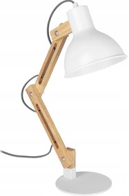 Stolová lampa 1xE27/40W/230V biela