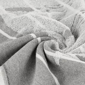 PLÁŽOVÁ OSUŠKA Z BAVLNY CAPRI 90X170 CM VZOROVANÁ