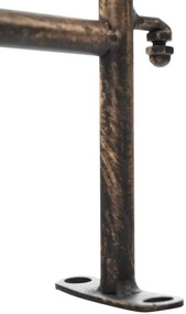 Mriežka na popínavé rastliny Mangold - 115 x 125 cm - Bronzová