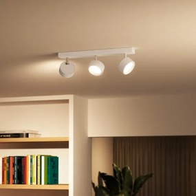Philips - LED Bodové svietidlo BRACIA 3xLED/5,5W/230V biela