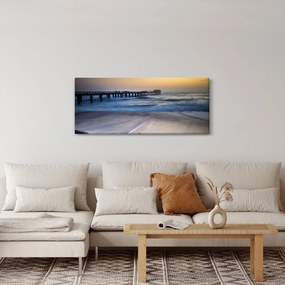 Obraz prístavu v Namíbii (120x50 cm)