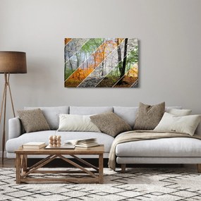 Obraz - Striedanie ročných období (90x60 cm)