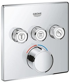 GROHE 29149000 - Krytka podomietkovej batérie SMARTCONTROL 158 × 158 mm chróm