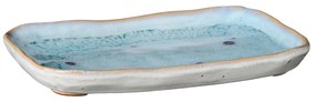 Ib Laursen Kameninová tácka Ocean Blue Oblong