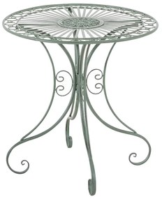 Kovový stôl GS13437402 - Zelená antik