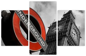 Londýnske metro - obraz