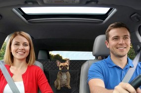 Podložka do auta pro psy GOLDEN černá