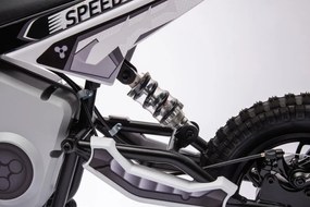 LEAN CARS Elektrická motorka krosová A9901 36V, biela