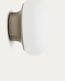 Biele/čierne nástenné svietidlo ø 15 cm Bamila – Kave Home