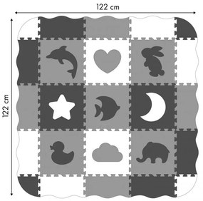 Penová podložka puzzle 25ks