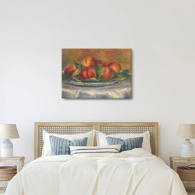 Obraz - Auguste Renoir, Peaches on a  Plate, reprodukcia (70x50 cm)