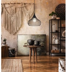 Eglo 43344 - Luster na lanku STAVERTON 1xE27/60W/230V