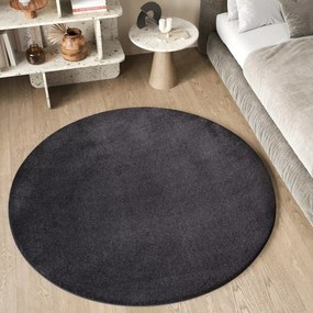 TA Koberec 9002 ANTRACITOVÝ OBJÍMACÍ KRUH Rozmer: 80x80 cm