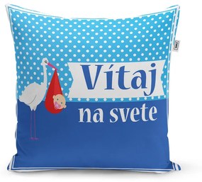 Sablio Vankúš Vitaj na svete: 40x40 cm