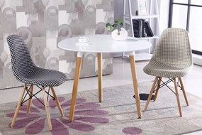 Bestent Jedálenský stôl 60cm Anello Tripe White