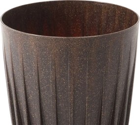 Květináč STRIPPED ECO Coffee 39x46,3 cm hnědý