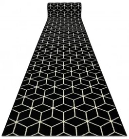 Behúň BCF BASE Cube 3956 čierny / slonia kosť