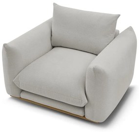 Svetlosivé kreslo Ernest – Bobochic Paris