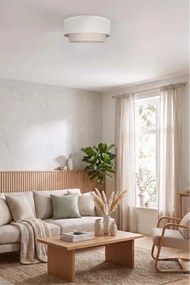 Brilagi - LED stropné svietidlo BOHO ECO 1xE27/10W/230V pr. 40 cm krémové