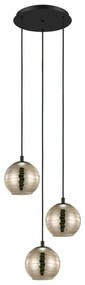 Eglo 39685 - Luster na lanku LEMORIETA 3xE27/40W/230V