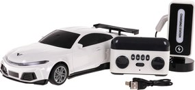 Ramiz R/C auto + nabíjacia stanica Biela