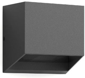 Philips Alix UltraEfficient vonkajšie nástenné LED svietidlo antracit, 4,3 W, 800 lm, 2700 K