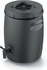 PROSPERPLAST Kompostér na výrobu ekologického hnojiva COMBIOLIQ, čierny, 55 l
