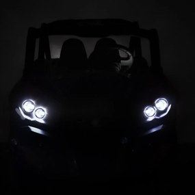 Ramiz Elektrická bugina SuperStar pre deti červená + MP4 + pohon 4x4 + diaľkové ovládanie + batožinový priestor + LED + zámok dverí