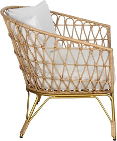 Ratanové kreslo WOOX LIVING Ratta