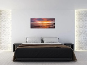 Obraz - Západ slnka (120x50 cm)