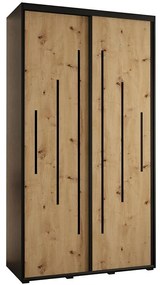 Skriňa 45 Canaris 12 130 čierna/artisan/čierna