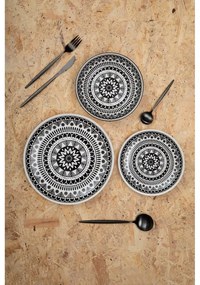 Čierny antikoro príbor 16 ks Modern retro – Premier Housewares