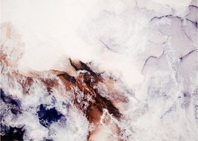 Sklenený obraz - Fialový mramor N⁰1 (70x50 cm)