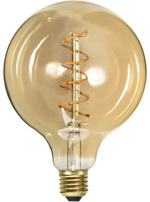 Teplá biela filamentová stmievateľná žiarovka E27, 3 W Spiral Filament – Star Trading