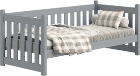 Detská posteľ Swen 80x180 so zásuvkami - šedá